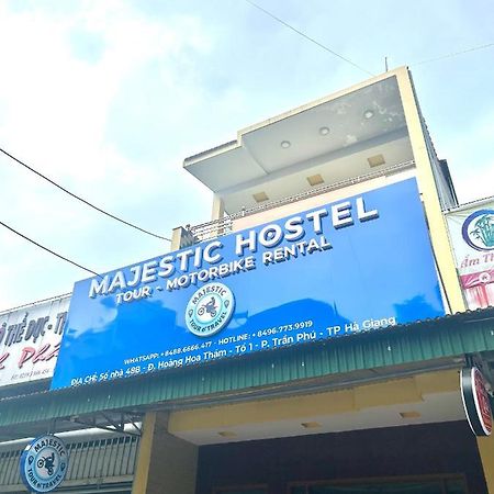 Majestic Hostel - Tour & Motorbike Rental 하 기앙 외부 사진
